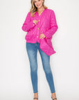 Johya Puffer Jacket & Matching Crossbody Bag - My Pampered Life Seattle