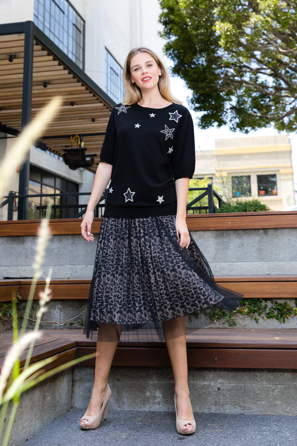 JOH | Winnai Chiffon Pleated Skirt