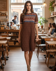 Sammie Stretch Knitted Sweater Dress