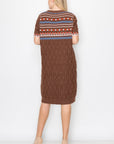 Sammie Stretch Knitted Sweater Dress