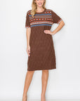 Sammie Stretch Knitted Sweater Dress