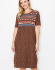 Sammie Stretch Knitted Sweater Dress