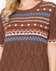 Sammie Stretch Knitted Sweater Dress