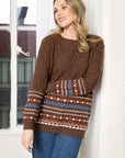 JOH |Sonoma Stretch Knitted Sweater