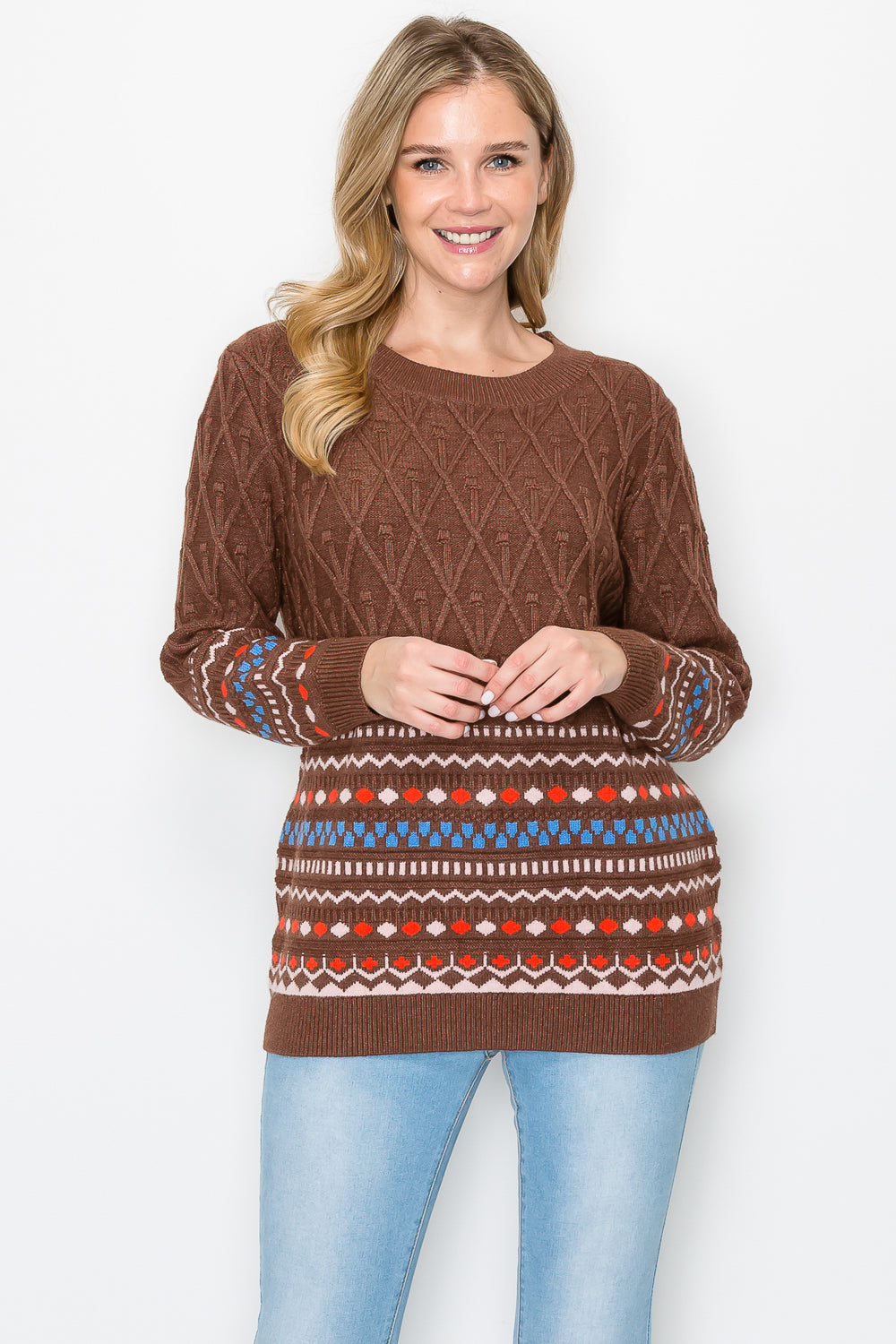 JOH |Sonoma Stretch Knitted Sweater