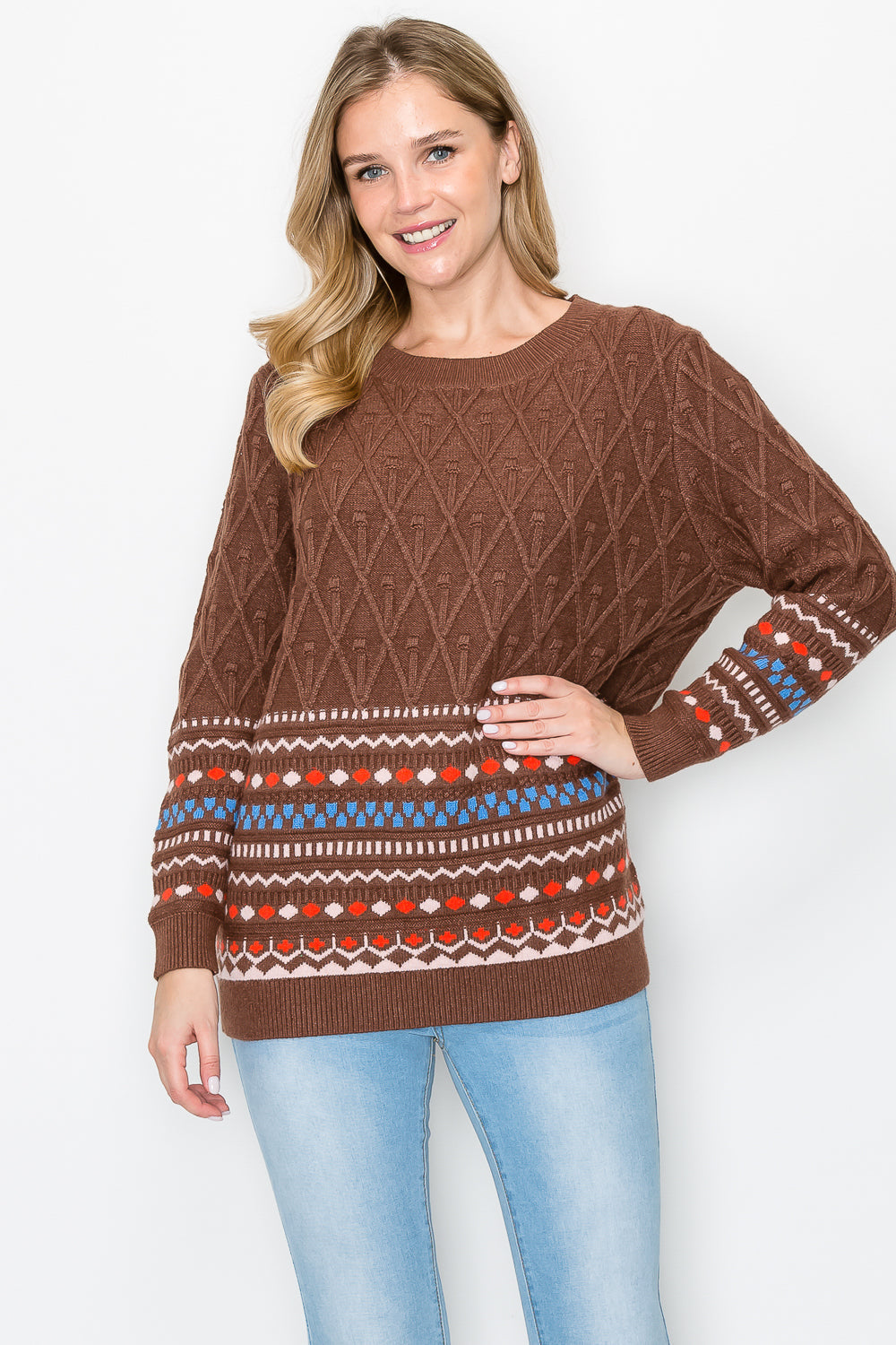 JOH |Sonoma Stretch Knitted Sweater
