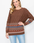 JOH |Sonoma Stretch Knitted Sweater