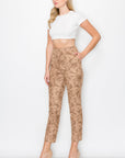 Anna Suede Multi Print Pant