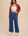 Annie Wear Button Fly High Waist Jeans