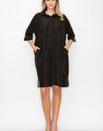 Whitney Woven Tunic Dress