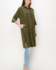 Whitney Woven Tunic Dress