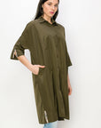 Whitney Woven Tunic Dress