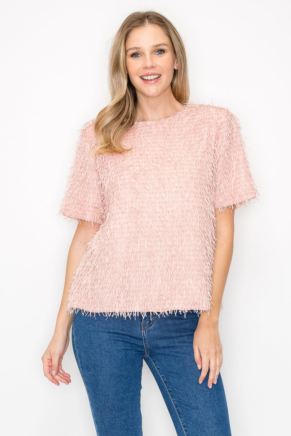 Winnae Sparkling Feathered Eyelash Top