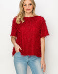 Winnae Sparkling Feathered Eyelash Top