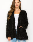 Wemma Sparkling Feathered Eyelash Jacket