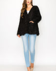 Wemma Sparkling Feathered Eyelash Jacket