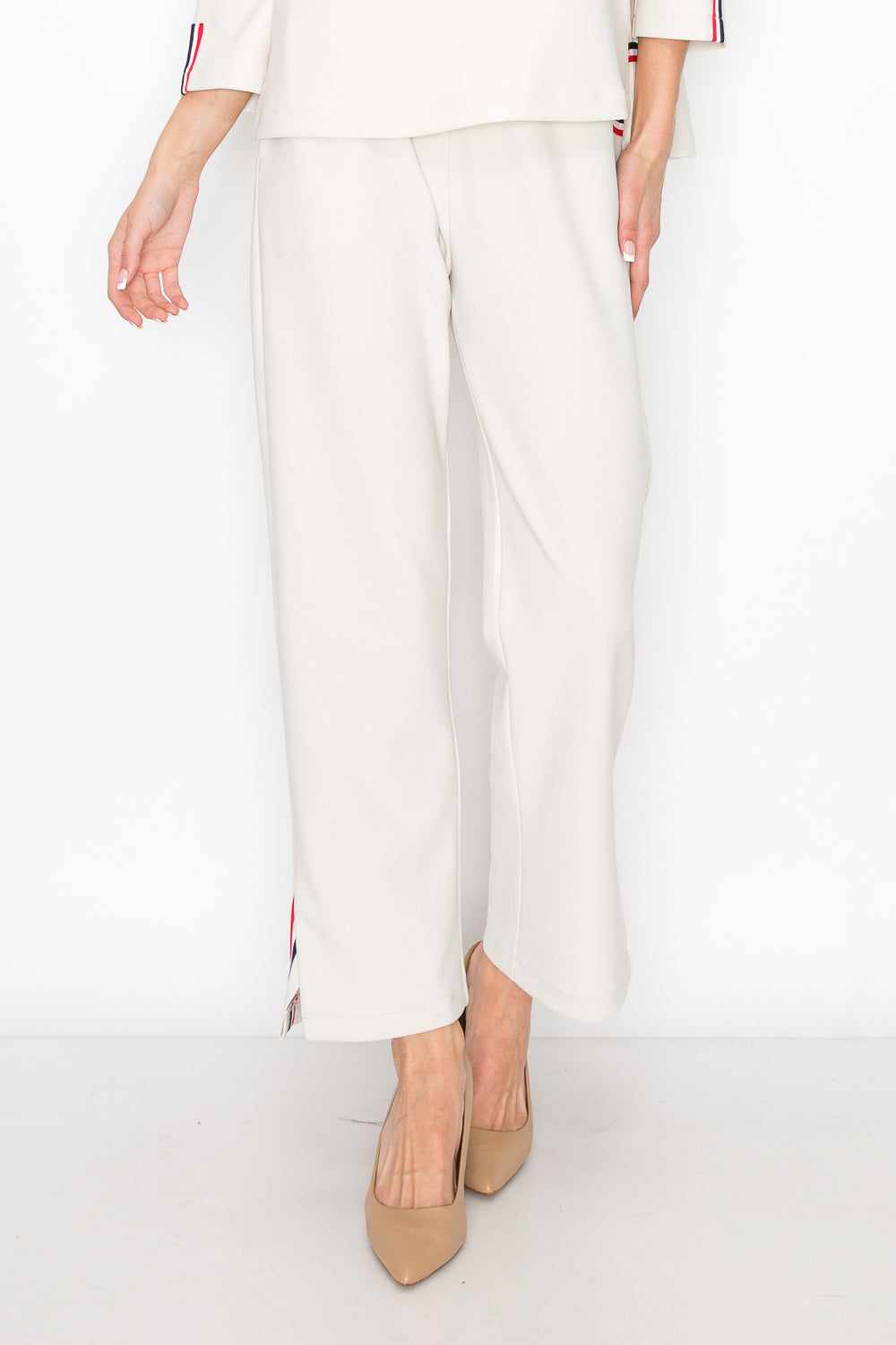 Karine Crepe Knit Pant