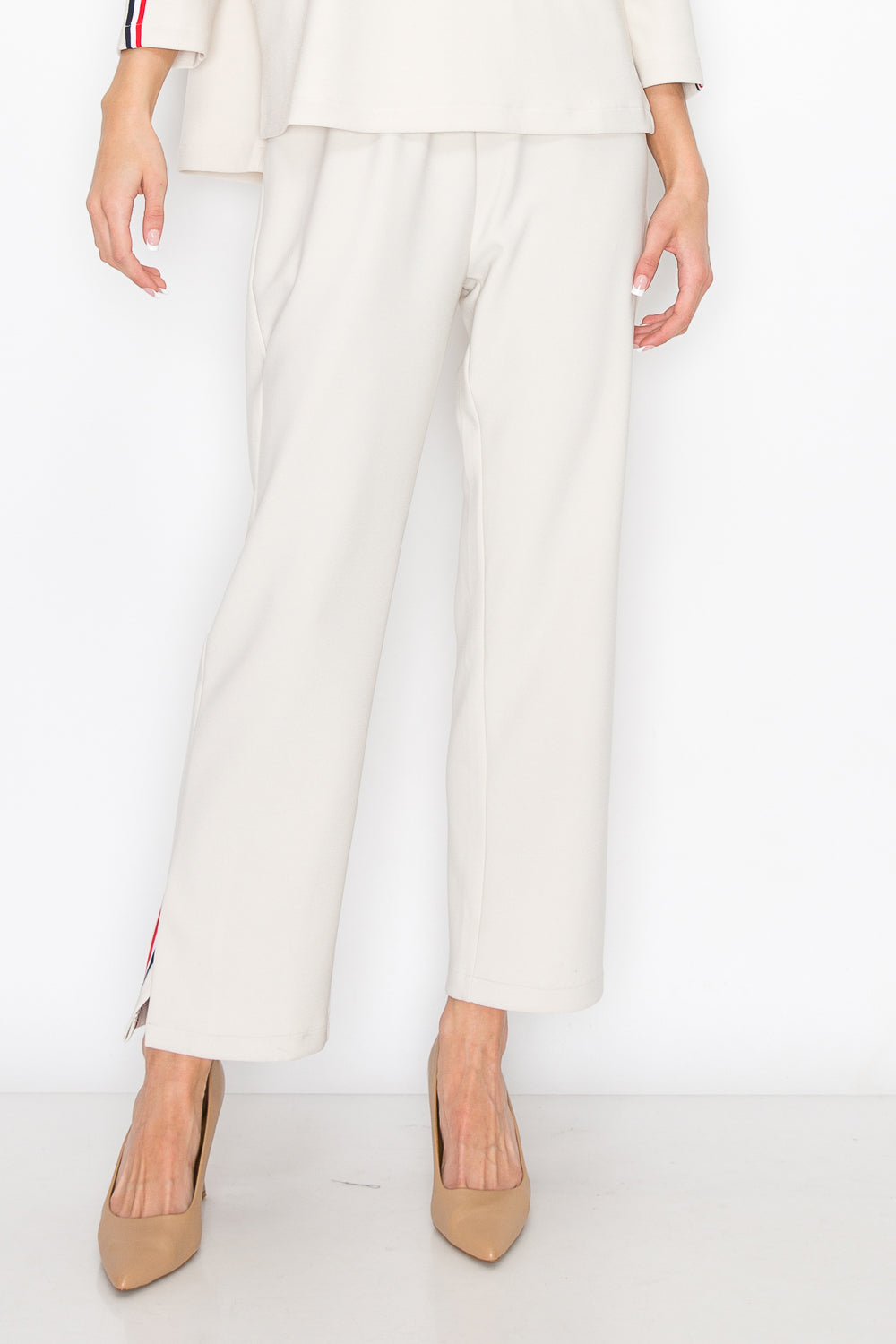 Karine Crepe Knit Pant