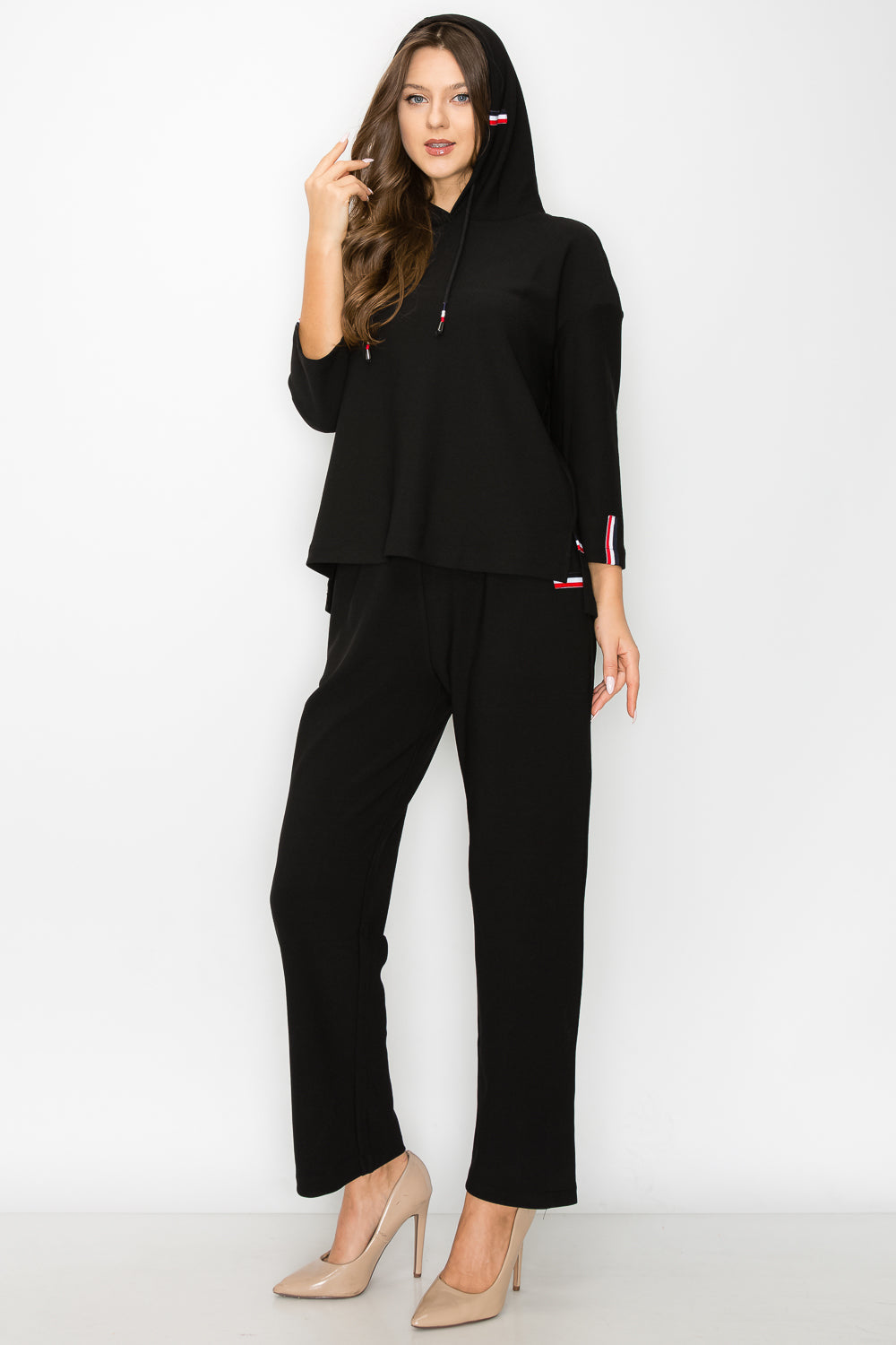 Karine Crepe Knit Pant