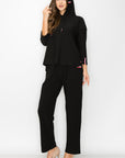 Karine Crepe Knit Pant