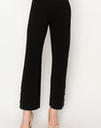 Faye Pant with Diamond Studs