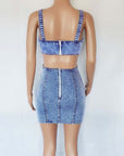 Women's Fashion Denim Dress by Claude