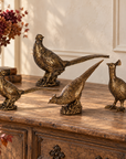 Park Hill Bronze Pheasant Figurines – Set of 4