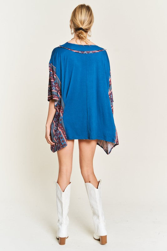 Jade By Jane Bohemian Poncho Tunic