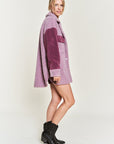 Jade by Jane Colorblock Sherpa Jacket