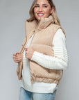 Snobbish Fine Fur Lining Quilted Vest