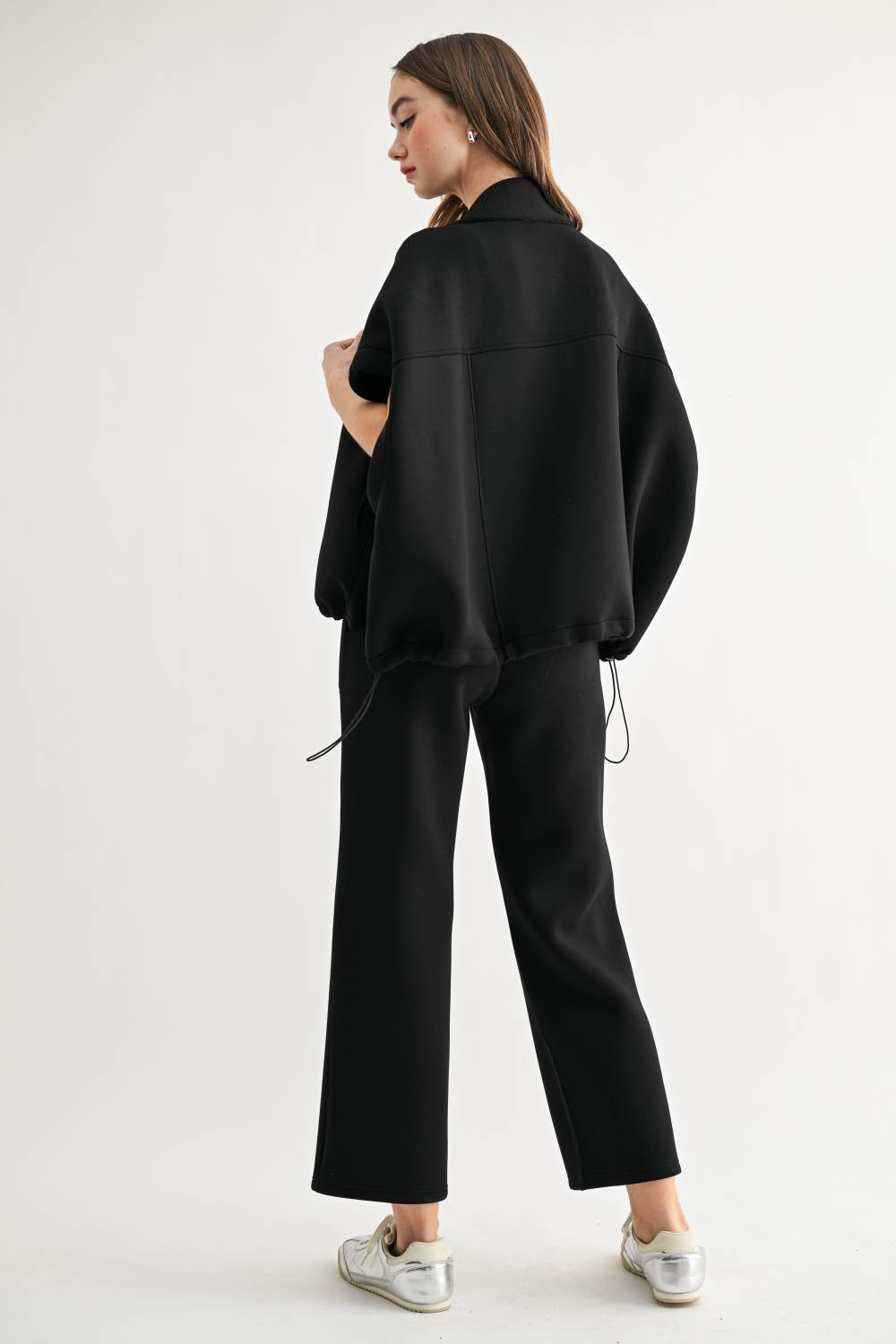 JOH Apparel Francis Stretch Scuba Knit Straight Leg Pants