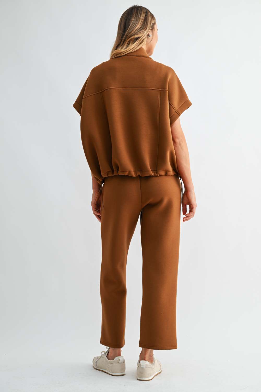 JOH Apparel Francis Stretch Scuba Knit Straight Leg Pants