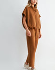 JOH Apparel Frankie Stretch Scuba Knit Poncho Jacket
