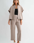 JOH Apparel Francis Stretch Scuba Knit Straight Leg Pants