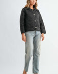 JOH Apparel Joshua Quilted Puffer Jacket with Toile Lining