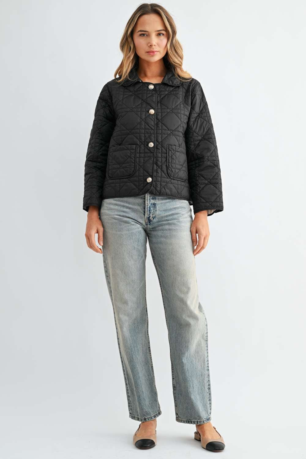 JOH Apparel Joshua Quilted Puffer Jacket with Toile Lining