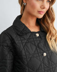 JOH Apparel Joshua Quilted Puffer Jacket with Toile Lining