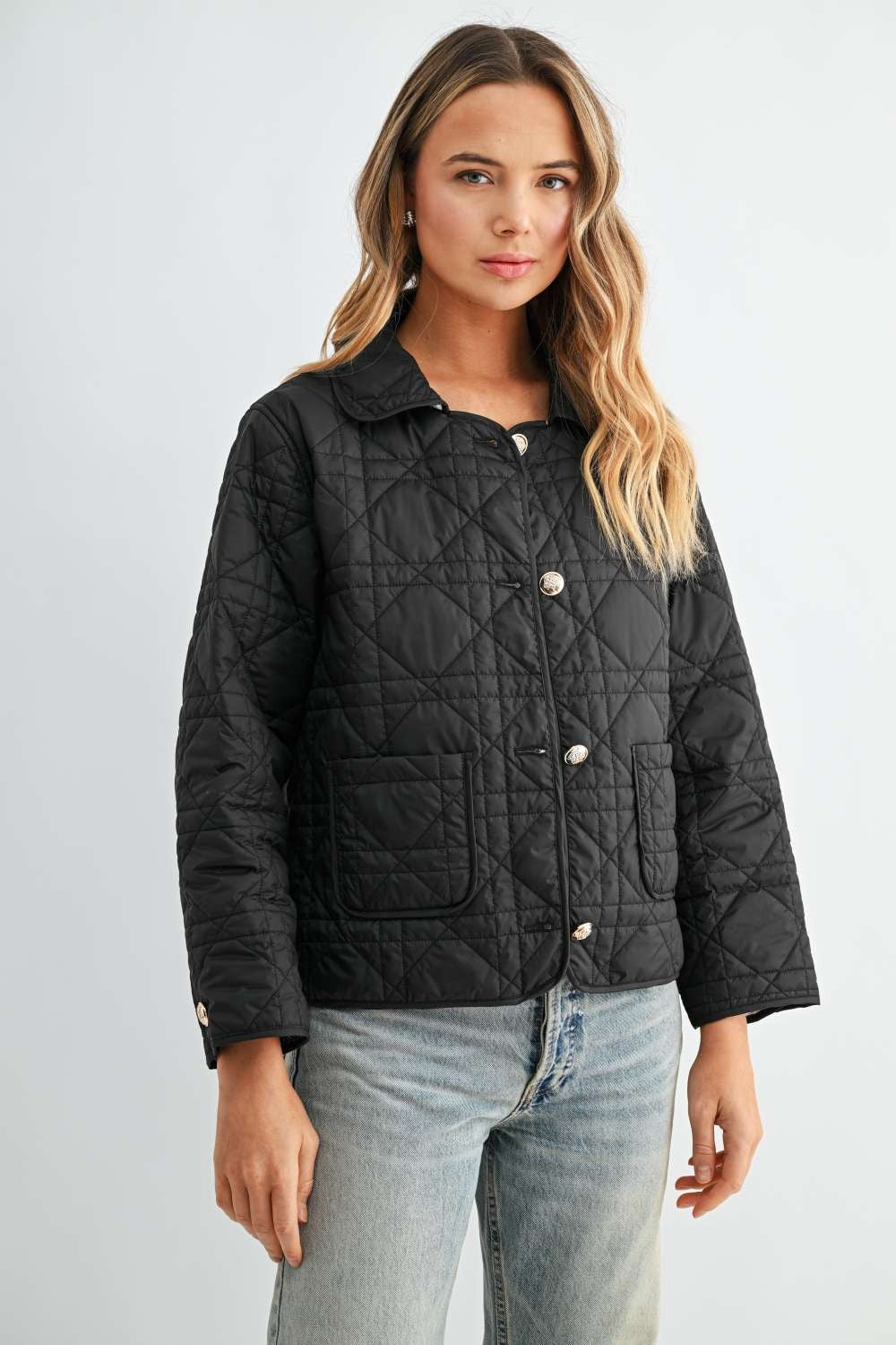 JOH Apparel Joshua Quilted Puffer Jacket with Toile Lining