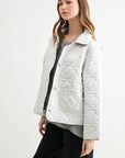 JOH Apparel Joshua Quilted Puffer Jacket with Toile Lining