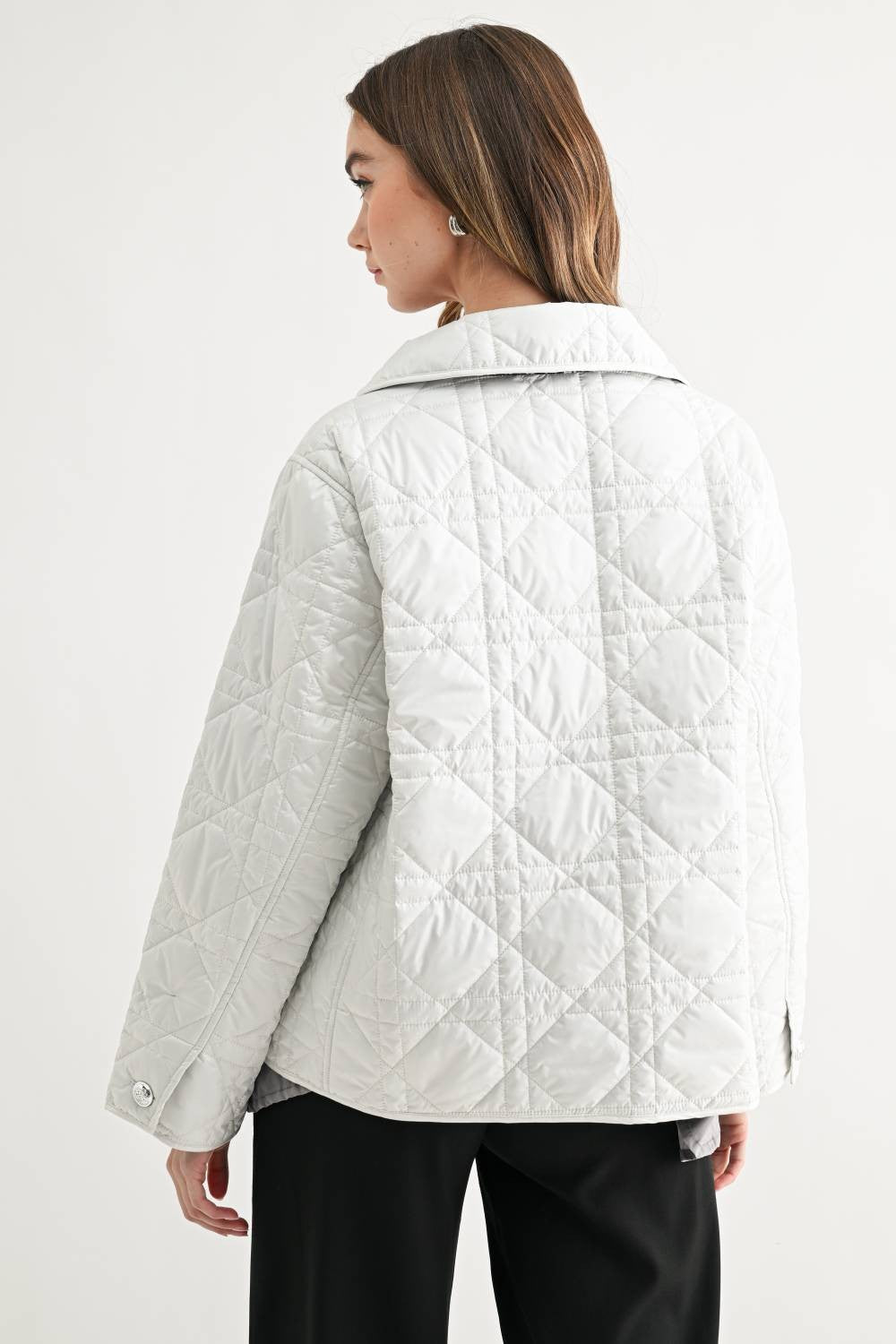 JOH Apparel Joshua Quilted Puffer Jacket with Toile Lining