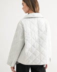 JOH Apparel Joshua Quilted Puffer Jacket with Toile Lining