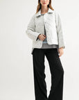 JOH Apparel Joshua Quilted Puffer Jacket with Toile Lining