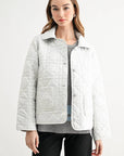 JOH Apparel Joshua Quilted Puffer Jacket with Toile Lining