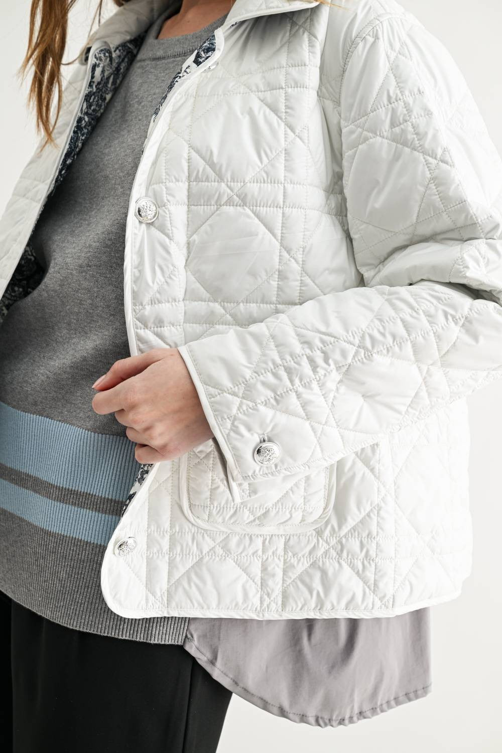 JOH Apparel Joshua Quilted Puffer Jacket with Toile Lining