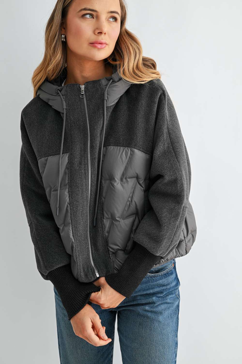JOH Apparel Johan Goose Down Hooded Puffer Jacket