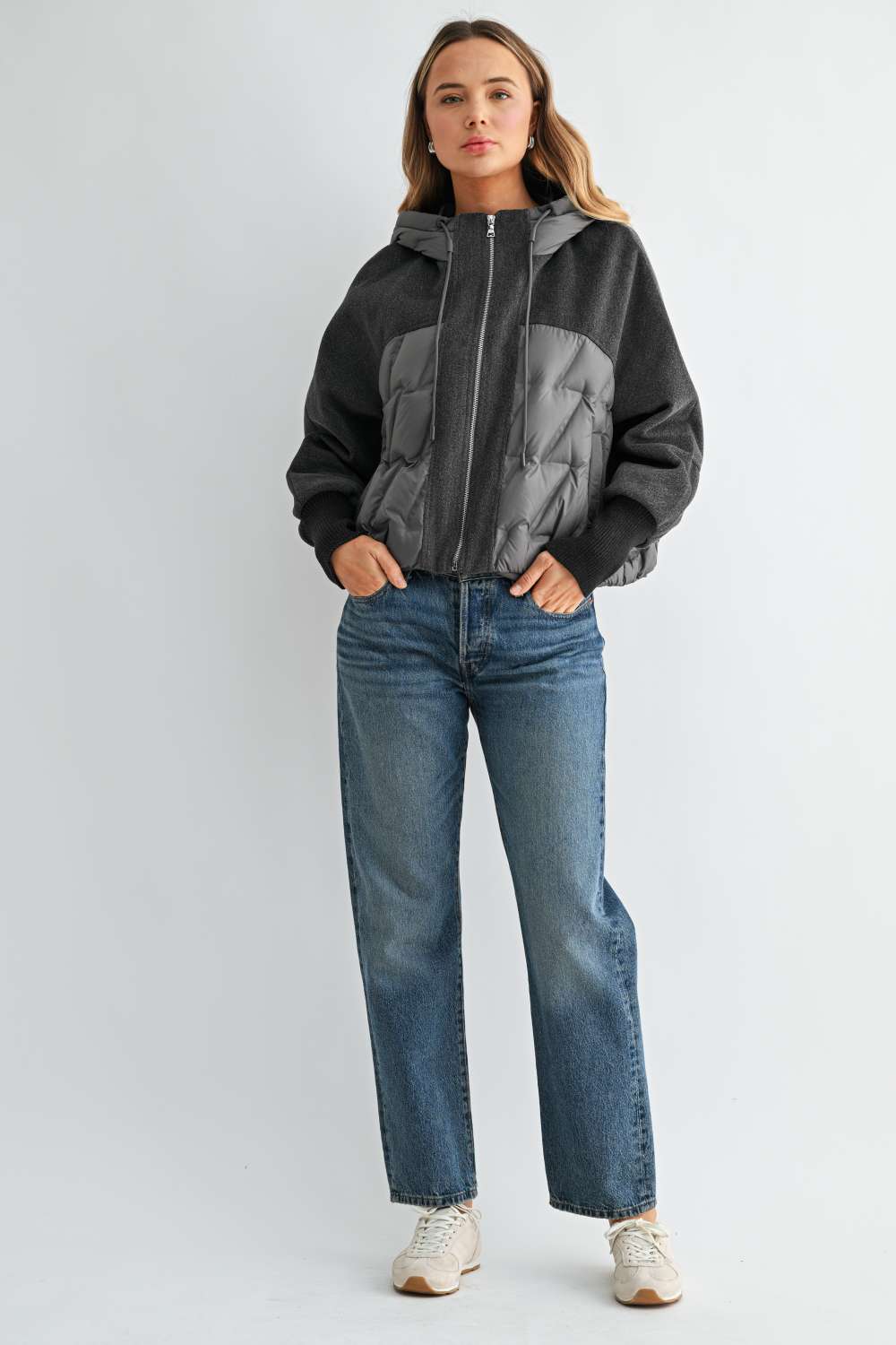 JOH Apparel Johan Goose Down Hooded Puffer Jacket