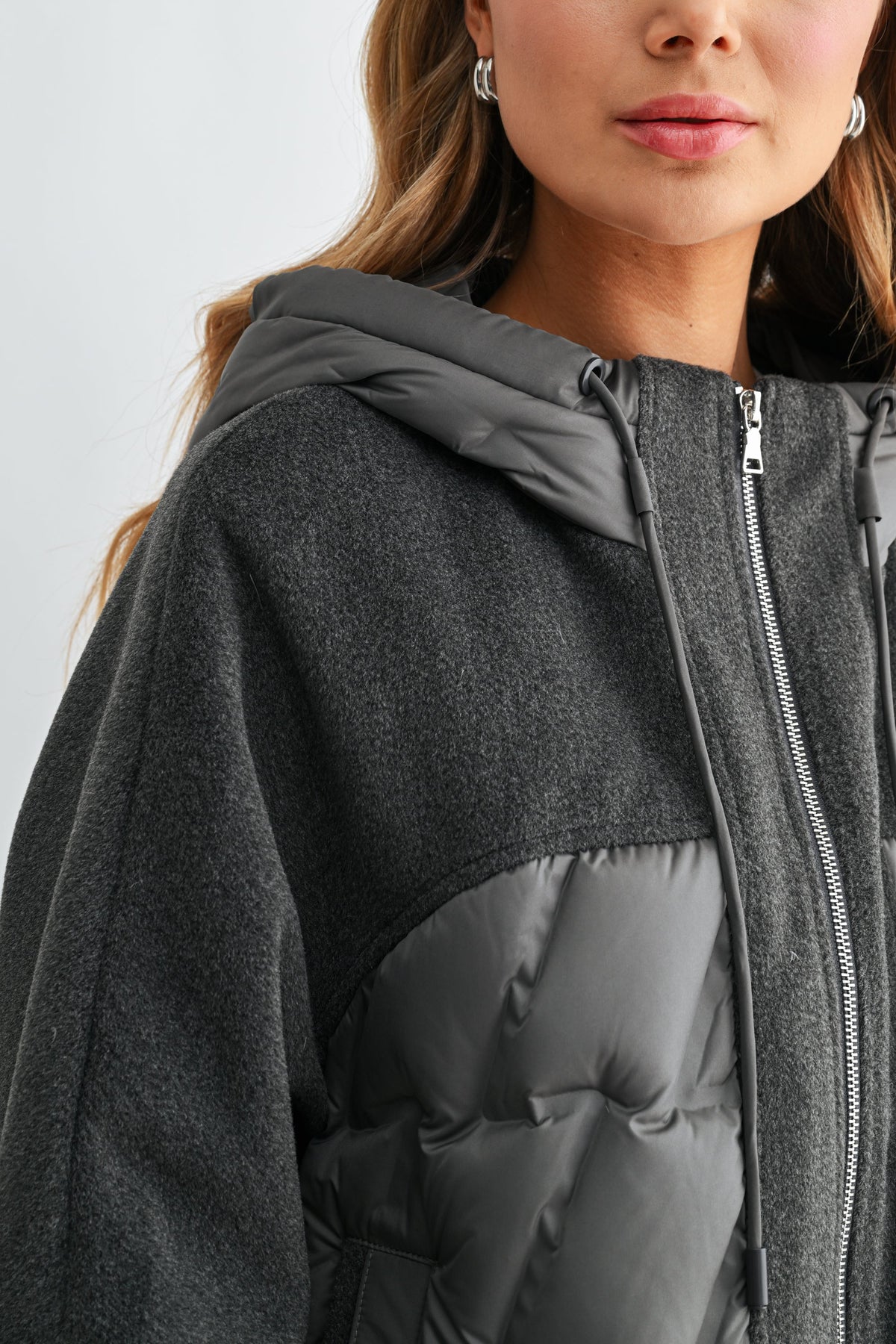 JOH Apparel Johan Goose Down Hooded Puffer Jacket