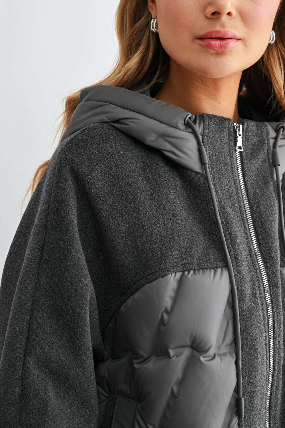 JOH Apparel Johan Goose Down Hooded Puffer Jacket