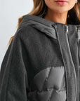 JOH Apparel Johan Goose Down Hooded Puffer Jacket