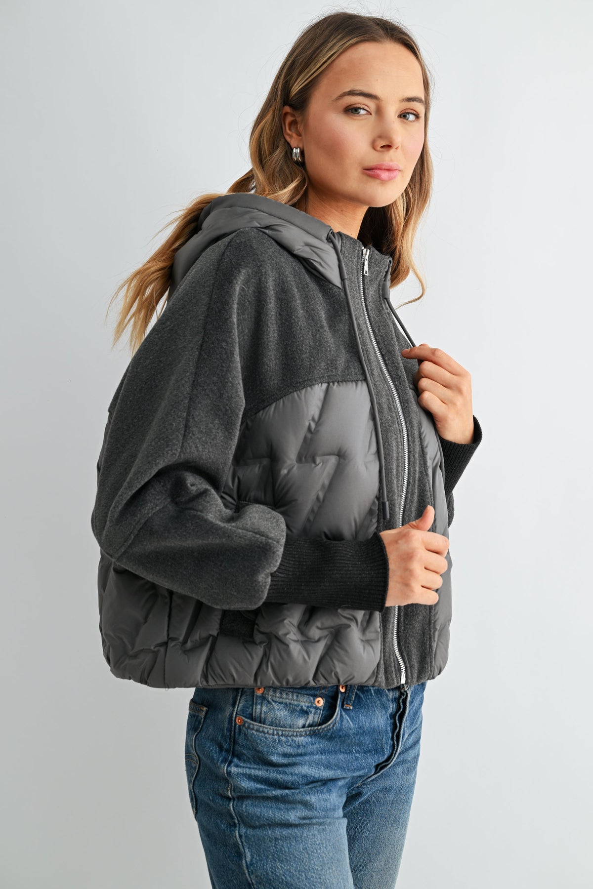 JOH Apparel Johan Goose Down Hooded Puffer Jacket